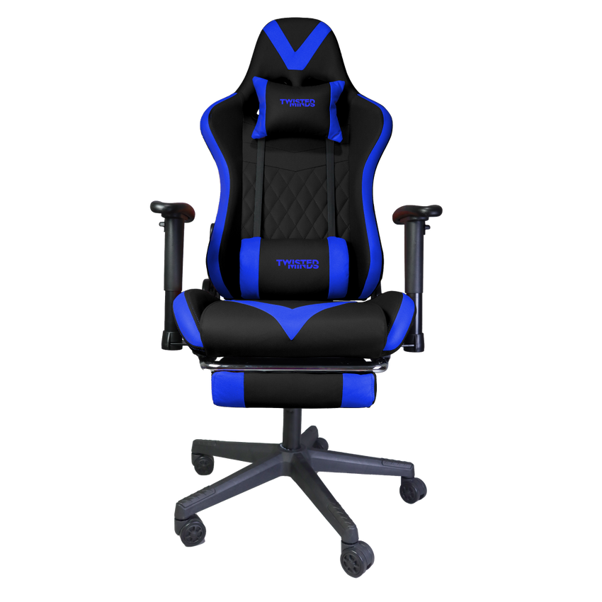 Twisted Minds Easy Gaming Chair - Black/Blue