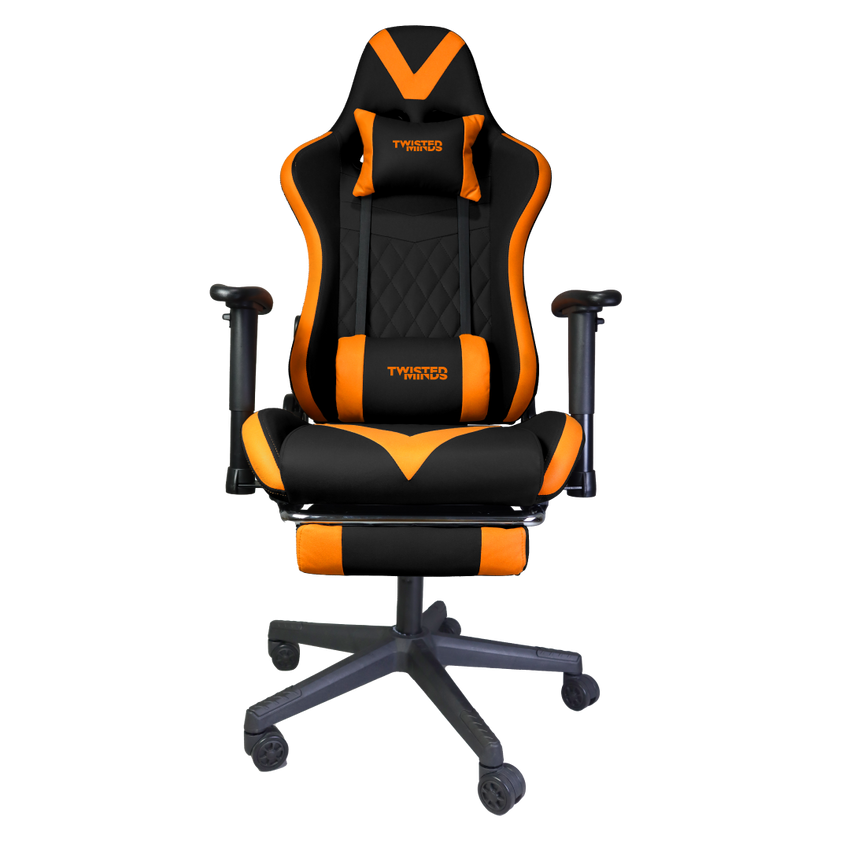 Twisted Minds Easy Gaming Chair - Black/Orange