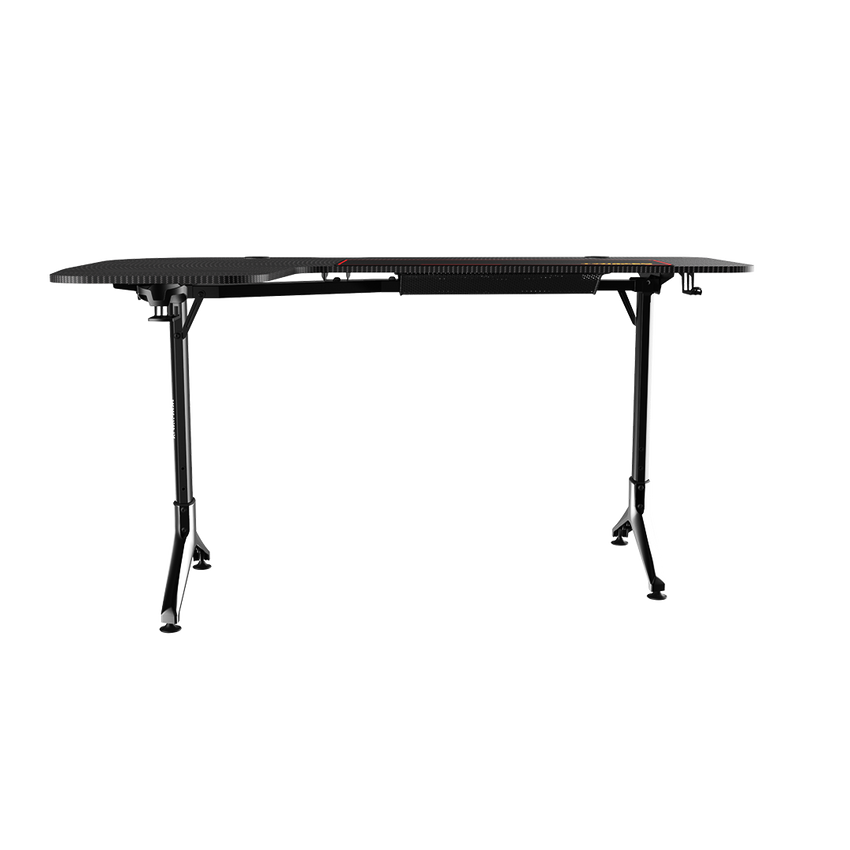 مكتب ألعاب على شكل حرف Y من تويستد مايندز، بنسيج ألياف الكربون - يسار 