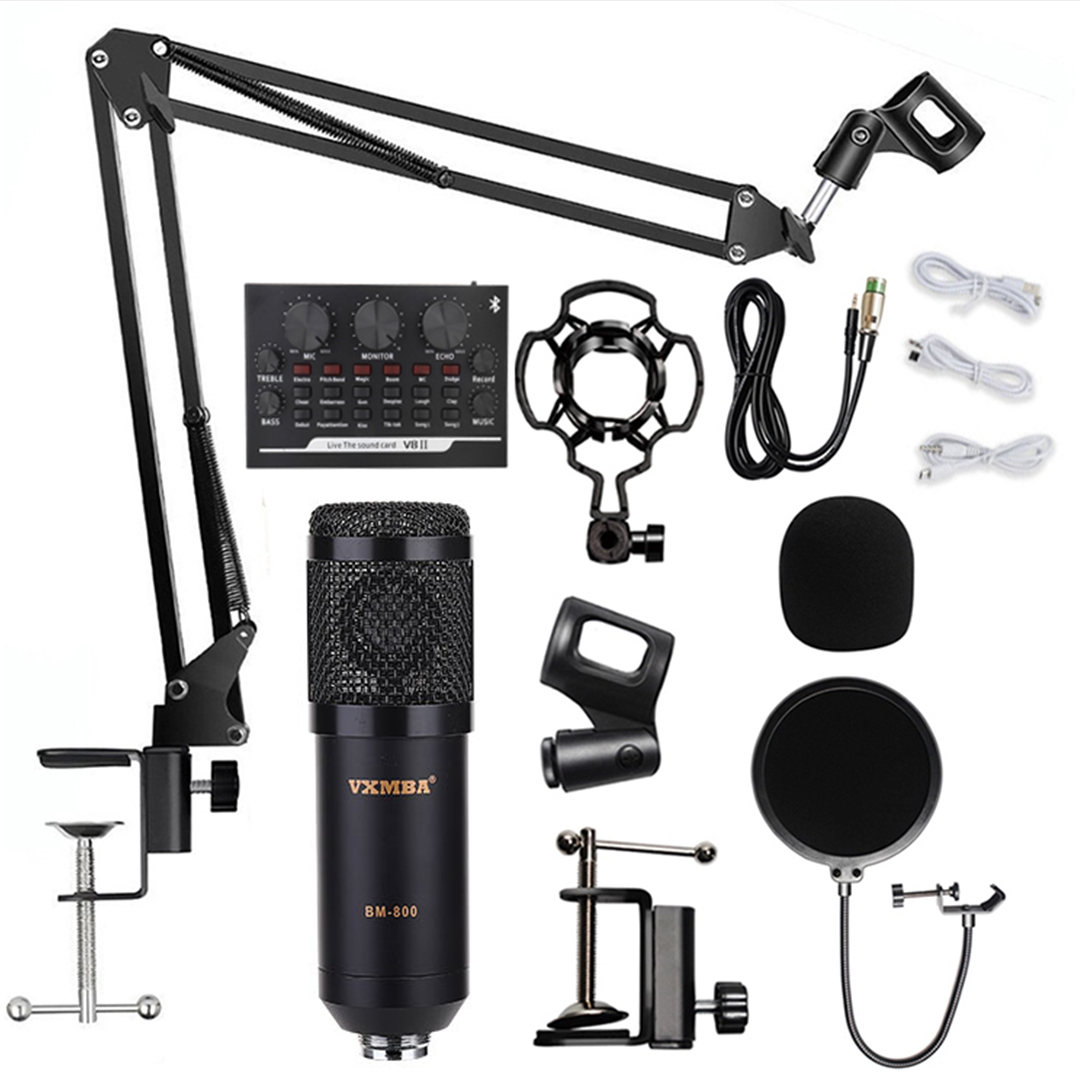 Twisted Minds W104 Professional Gaming USB Condenser Microphone – Black - TM-W104