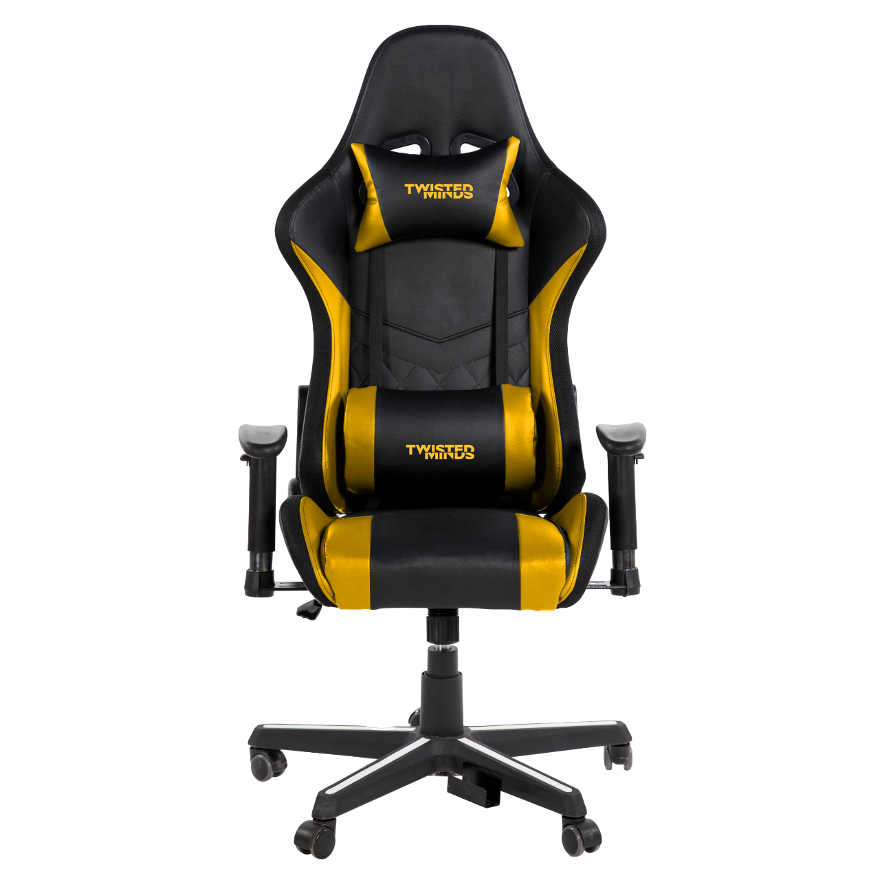 Twisted Minds 5 in 1 Gaming Chair | Yellow