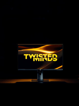 شاشة ألعاب Twisted Minds UHD مقاس 28 بوصة، بتردد 144 هرتز، وزمن استجابة 1 مللي ثانية